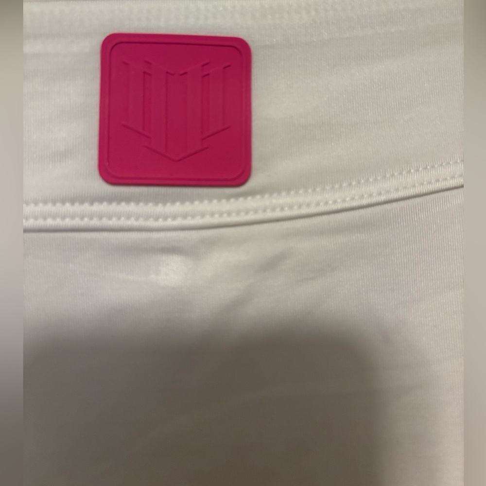 Eleven Venus Williams Devotion Skort Tennis Skirt White Hearts Pink Stripe M NWT - Picture 11 of 13